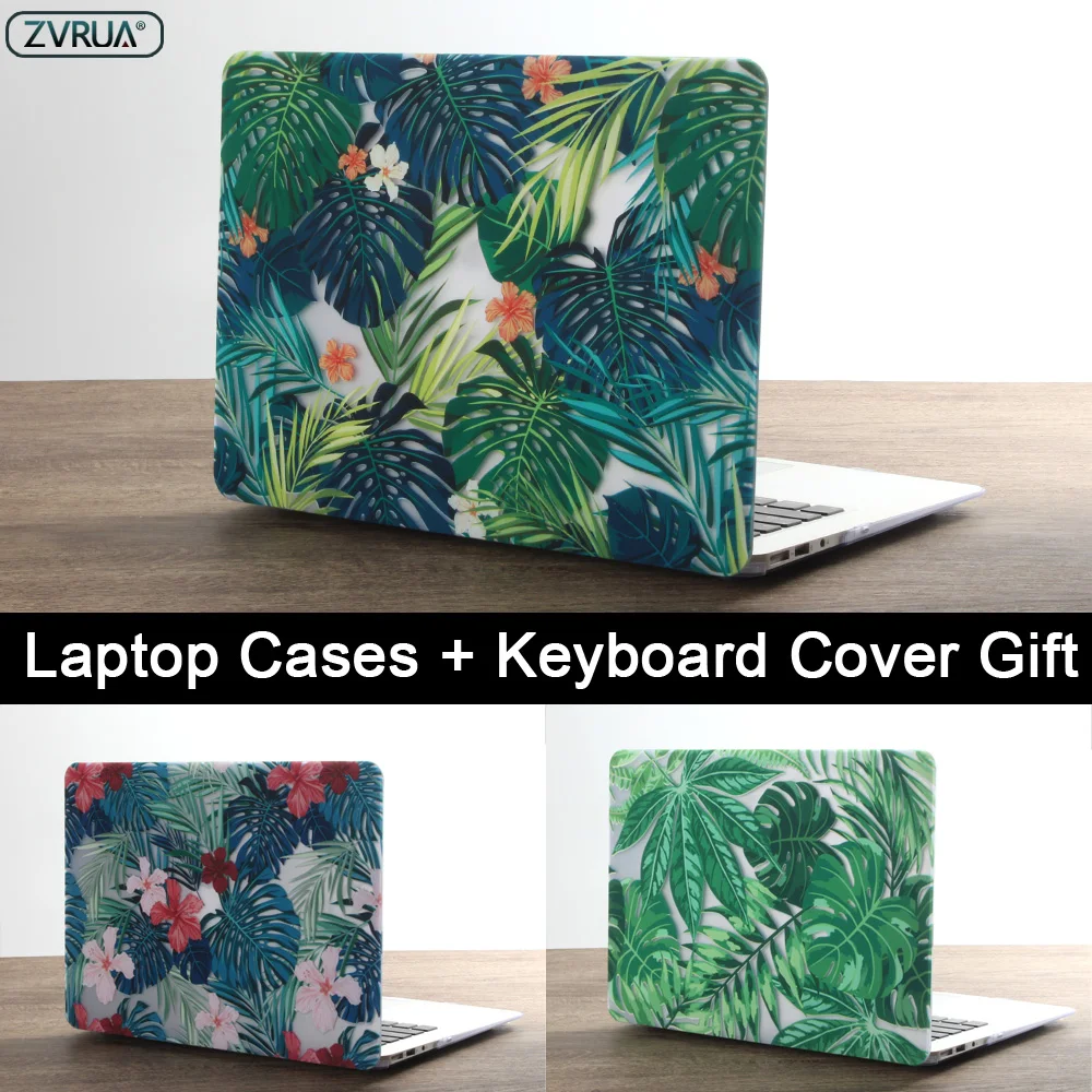 Новый чехол для ноутбука с принтом пальмовых листьев MacBook Air Pro Retina 11 12 13 15 дюймов