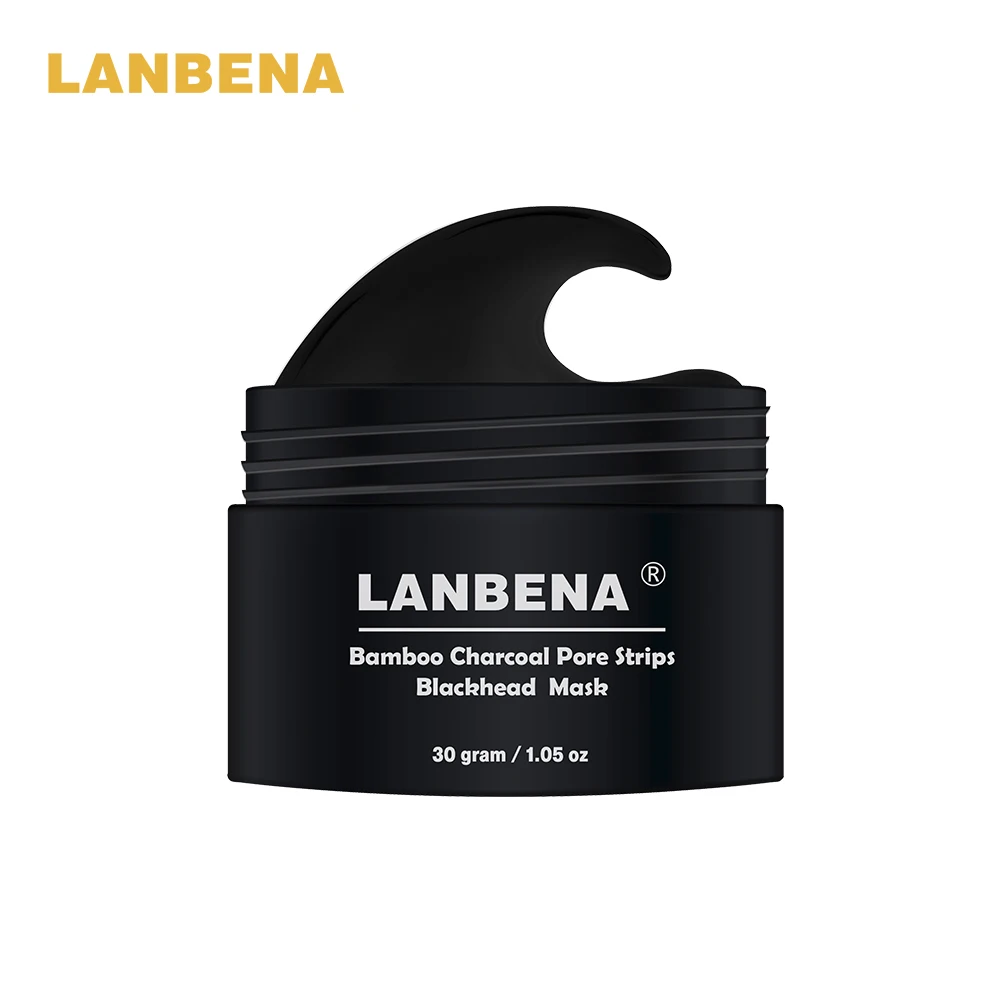 Маска LANBENA из бамбукового угля черная маска удаление глубокой чистки угрей