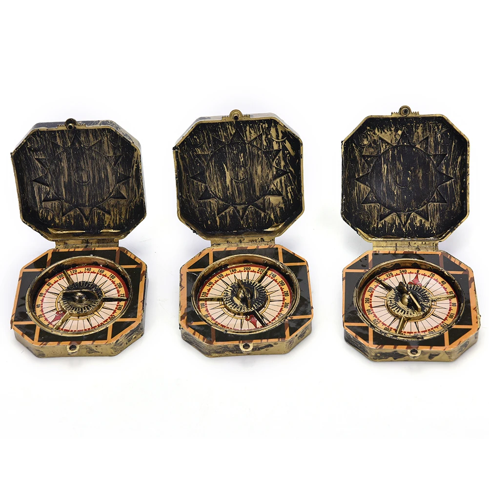 1 шт. косплей пират компас реквизит без компаса функция поддельный Хэллоуин COS