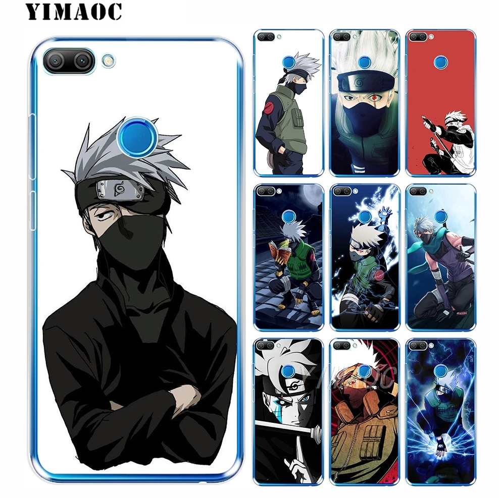 YIMAOC Kakashi HATAKE Naruto Soft Case for Huawei Honor 10 9 8X 8C 8 7C 7X 7A Pro 6A Lite Note Nova 3i 2i Y6 Y7 Y9 Prime 2018 |
