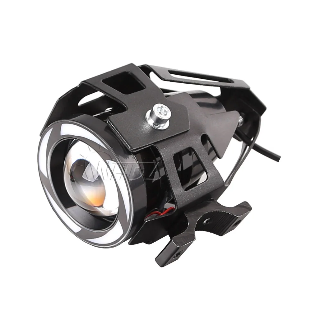 2 шт. 12V 125W мотоцикл U7 светодиодный головной светильник тумана с углом зрения и