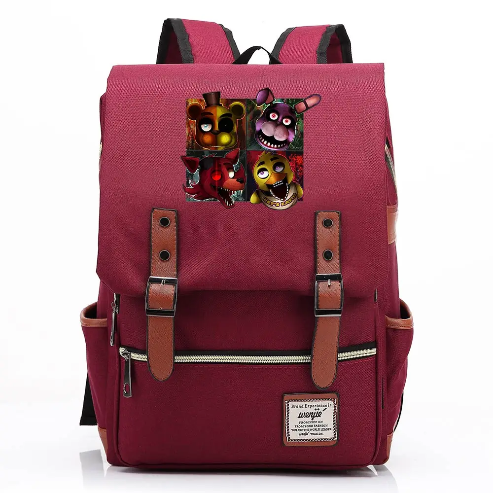 2019 новые Мультяшные игры Five Nights at Freddys для мальчиков и девочек портфели