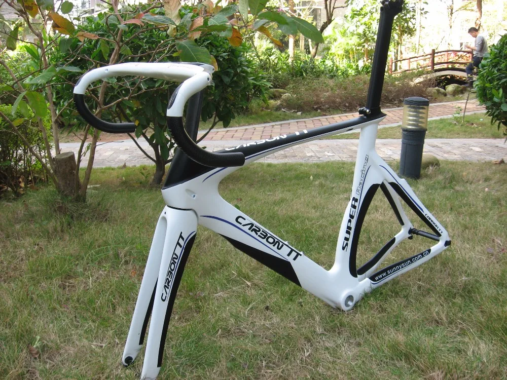 Специальное предложение! Бесплатная доставка! УГЛЕРОДНЫЙ Интегрированный руль для дорожного велосипеда