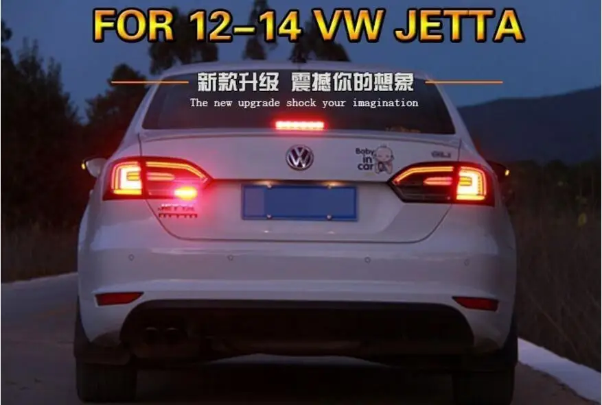 2 шт. Тюнинг автомобилей фары для JettaMK6 фары sagitar 2012 2013 светодиодный DRL ходовые огни биксеноновый луч противотуманные фары