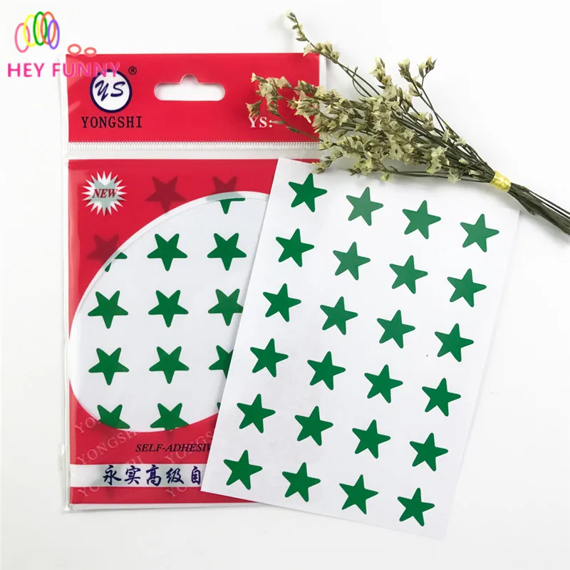 Эй Забавный 24 лист/lot Kawaii Стикеры S Цвет Star этикетки Dot дневник планировщик Scrapbook