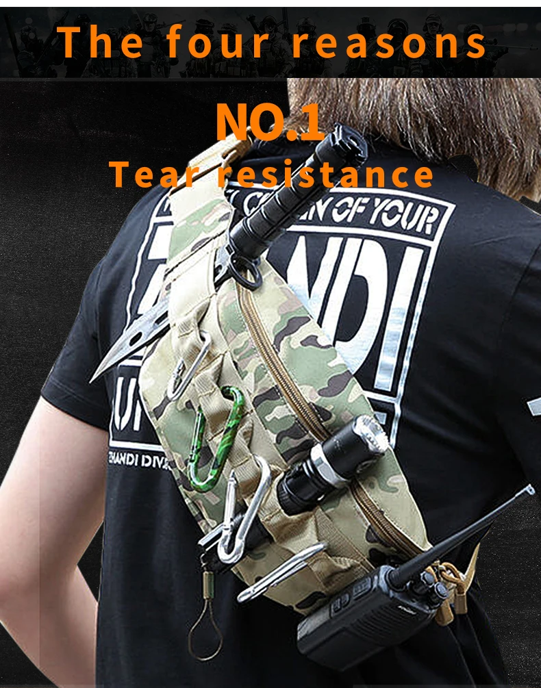 Военная Тактическая Сумка Molle с карманами для рыбалки, охоты, спорта, бега, мобильного телефона, походная поясная сумка