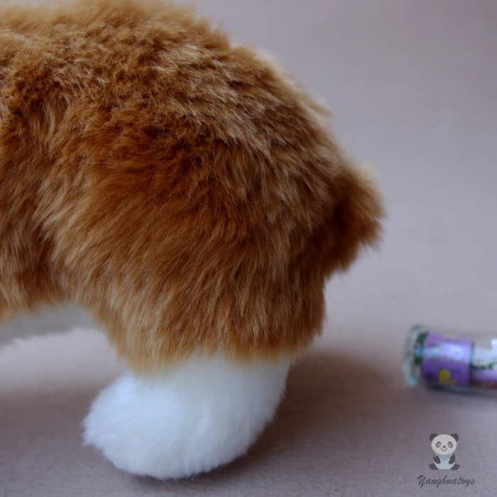 Валлийская кукла корги плюшевые собаки детские игрушки милые корги Моделирование Мягкие животные детские развивающие игрушки подарок