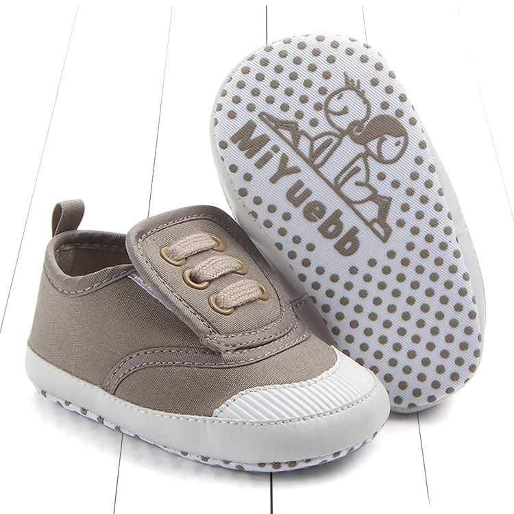 Детская обувь для маленьких мальчиков Хлопковая парусиновая с мягкой подошвой