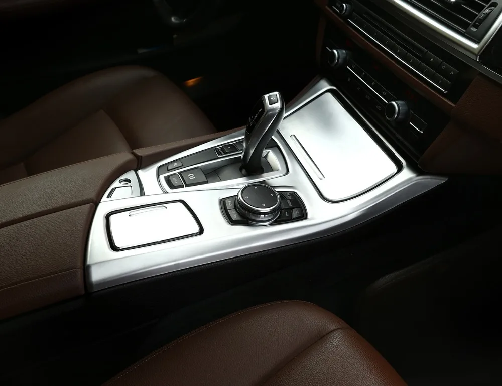 Крышка переключения передач ABS Chrome для центральной консоли BMW 5 Series F10 2014-2017 520li 525li