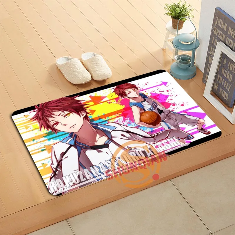 Баскетбольный коврик Kuroko's на заказ коврики для ванной ног домашний декор
