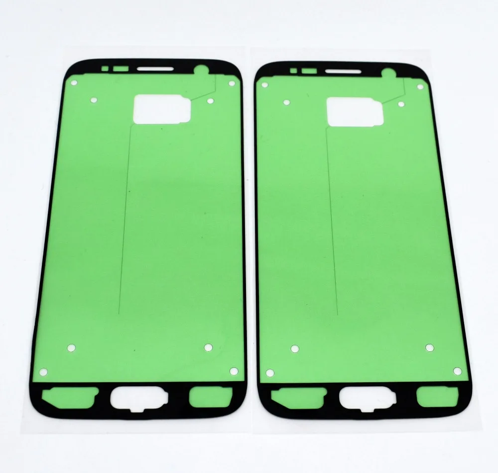 10 шт./лот оригинальная Рамка наклейка для Samsung Galaxy S7 G930 G930F G930P ЖК передняя рамка