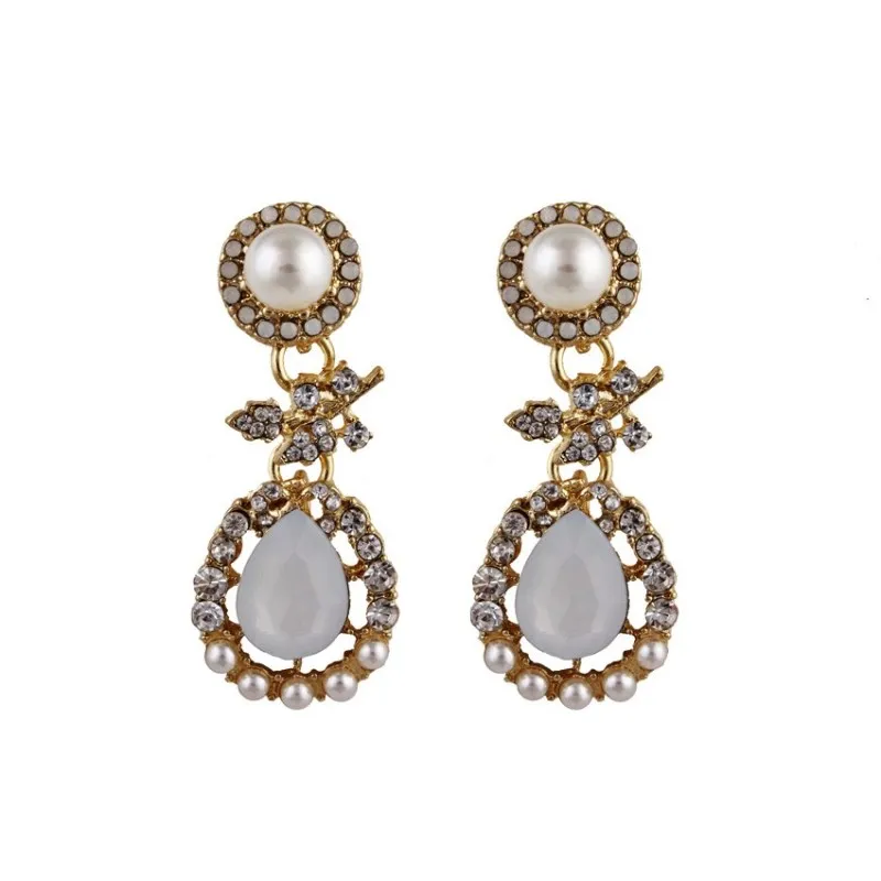 

1.9*4.7cm Drop Fashion Party Women Earrings Fashion Pearl Long Dangle Earrings for Women Jewelry Accessories Gift Wholesale