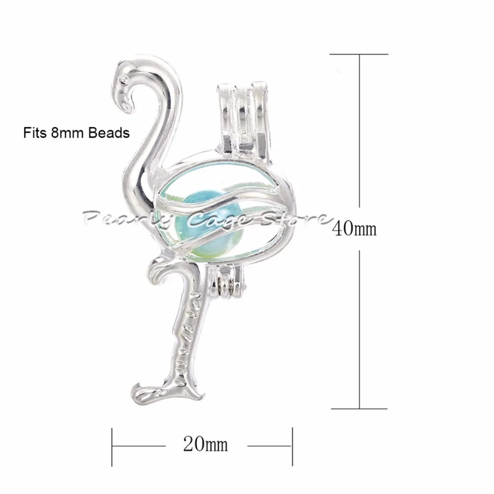1 шт. серебряная Теннисная ракетка конверт пингвин жемчужная клетка из бисера
