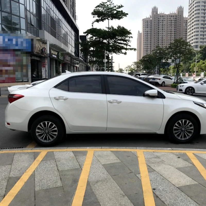 Для Toyota Corolla ABS пластик праймер цвет украшение в виде хвостового крыла задний багажник спойлер