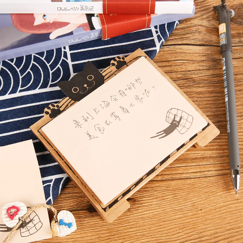 Стоя на столе блокноты ремесло бумага самоклеющиеся 3*4 дюйма 40 листов офисная