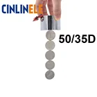 Электромагнитный присоска D50mm * H35mm 60 кг 600N, мощный редкоземельный Электромагнит постоянного тока 12 В 24 В