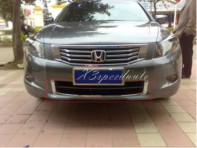 Отделка для стайлинга автомобиля хромированная U-образная Передняя Нижняя