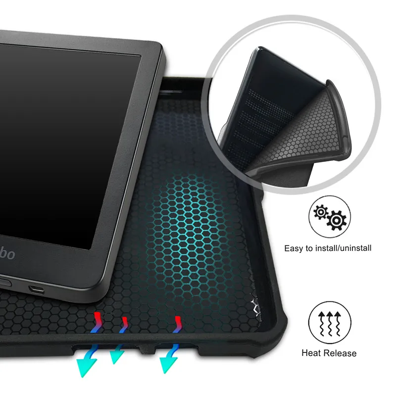 Силиконовый мягкий чехол из искусственной кожи и ТПУ для Kobo Clear HD N249 1018 6 0 дюйма