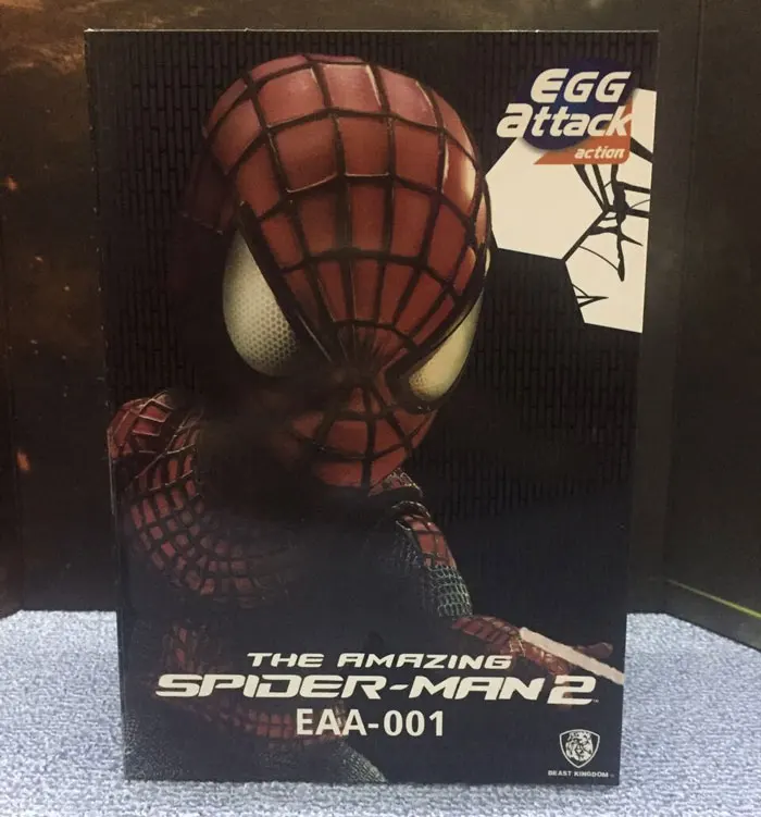 Новый потрясающий супергерой Человек-паук Питер Паркер милое яйцо атака Боевая