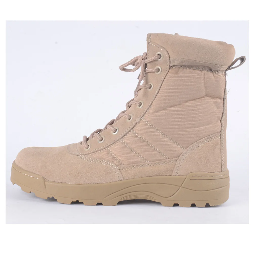 Outdoor Shoes Desert Breathable Military Tactical Boots Men Combat Army Autumn Travel |