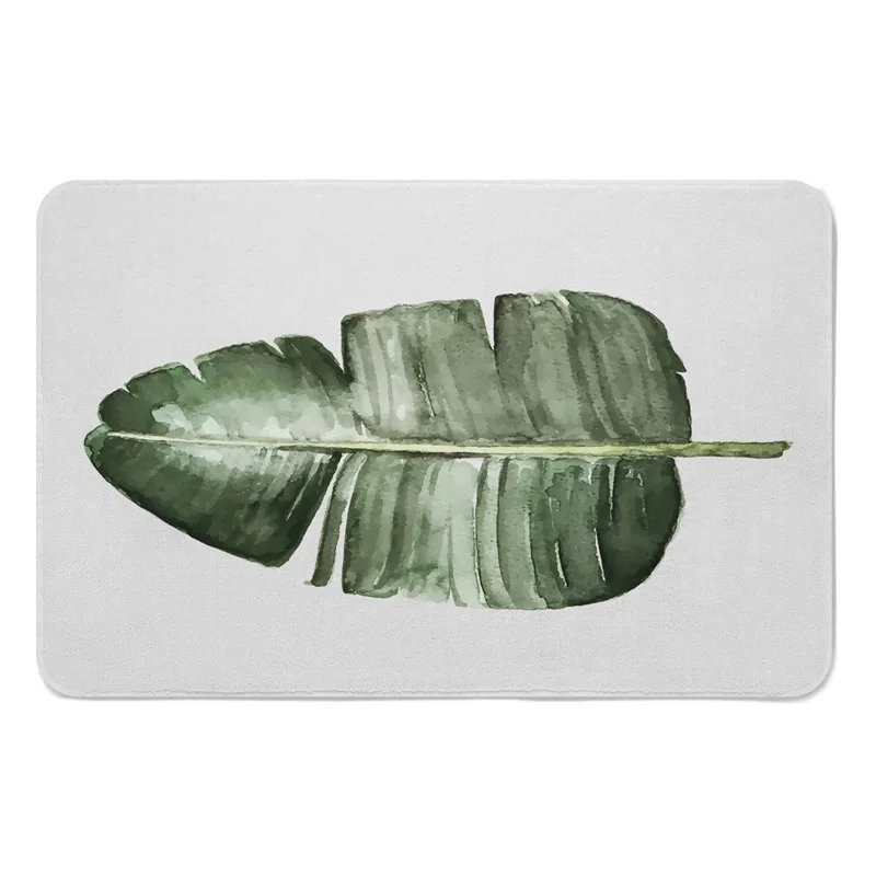 Тропические растения Входные Коврики кактус напольный коврик с принтом в