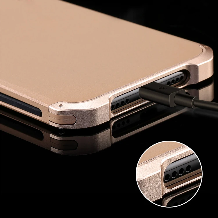 For Xiaomi Mi6 Mi 6 Case Aluminum Metal Frame Plastic Capa Fundas Back Cover Coque |
