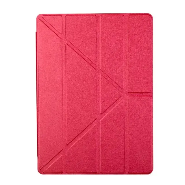 Новые Трансформеры из искусственной кожи чехол для Apple iPad Pro 12,9 дюймов A1584 A1652 a1670 Smart Cover ультра тонкий корпус+ ручка+ пленка - Цвет: Красный