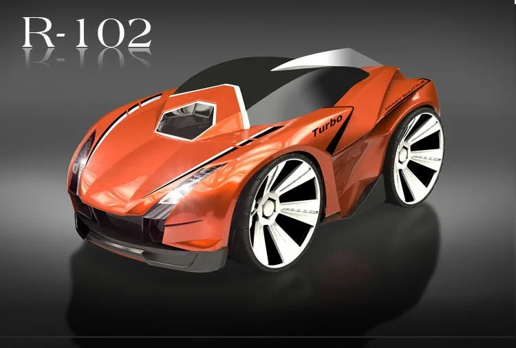 Оранжевый Скорость 2,4G Смарт часы RC автомобиль Голосовая команда дистанционное управление гонщик конкурентоспособные игры игрушка для детей Potencia Bicicleta Carretera - Цвет: Оранжевый