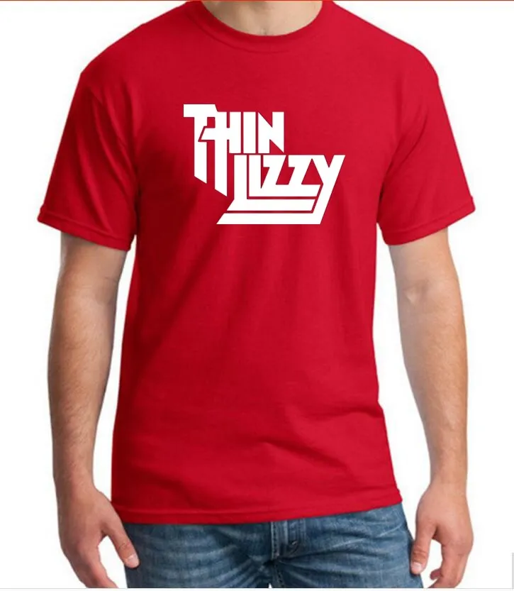 Хэви метал рок группа Thin Lizzy Футболка мужская музыкальная поп футболка с коротким