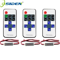 50ps dhl single color remote control dimmer dc12 24v wireless rf led controller for led strip light smd 5050 3528 with battery