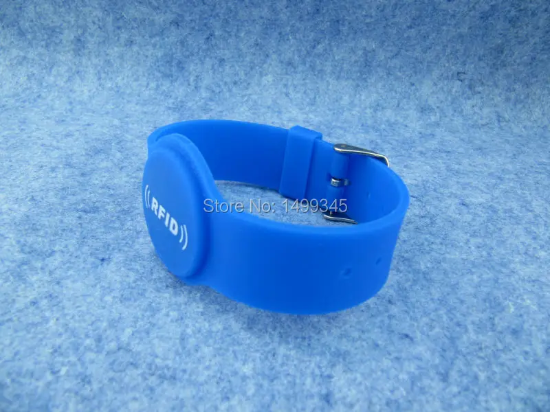 New arrival 100pcs EM4305 rfid 125KHz RFID Silicone Wristband Bracelet Waterproof ID Card wristband for Access Control | Безопасность и