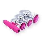 Анальная пробка, интимная игрушка, вагинальная вставка, Женский вагинальный эротический массажер, анальная пробка из нержавеющей стали, шарики, вибратор, интимные изделия