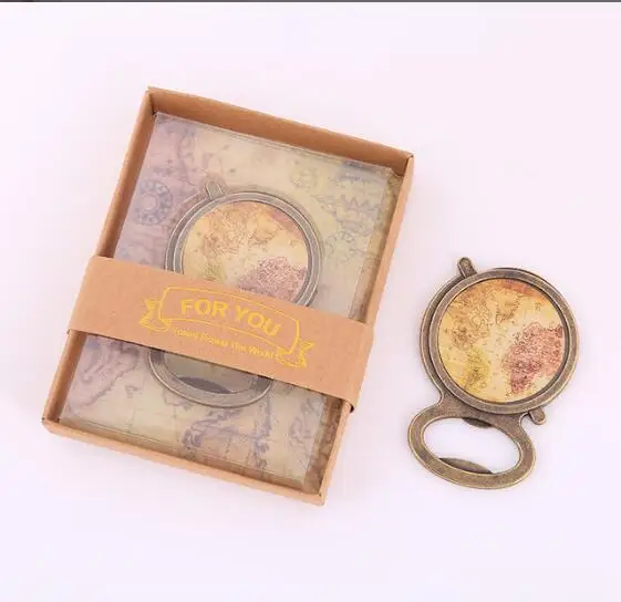 Открывалка для бутылок с картой мира сувениры мужские ювелирные изделия