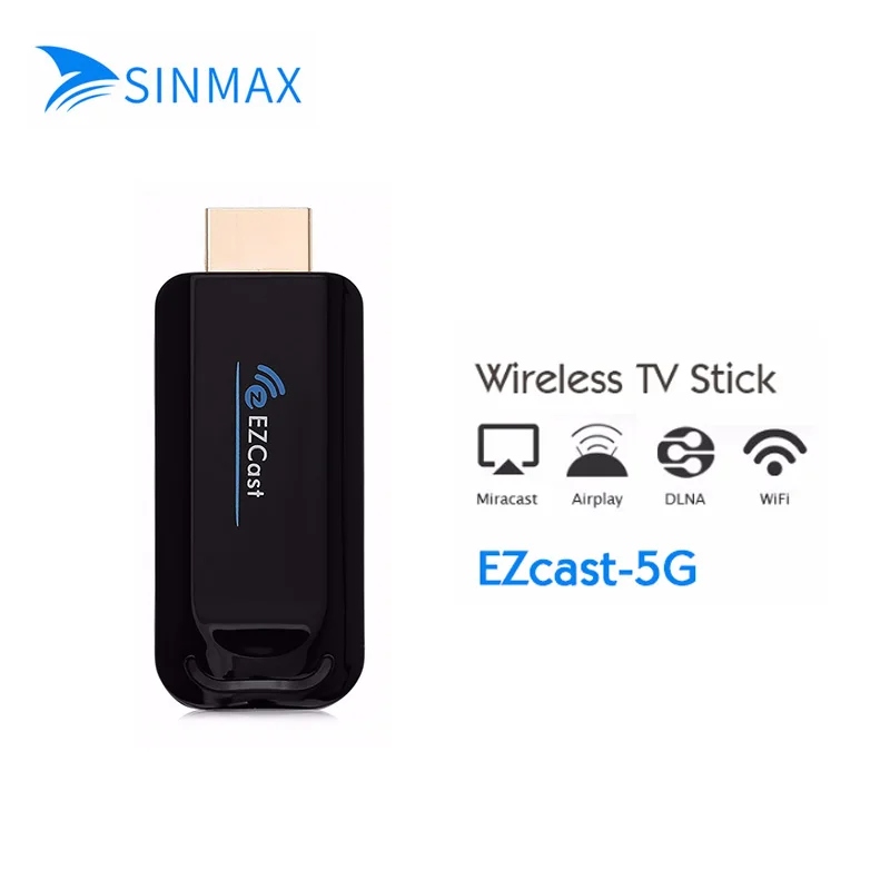 EZCast 5 г адаптер для Smart tv коробка DLNA HDMI Mirror2 ТВ ключ беспроводной палка медиаплеер