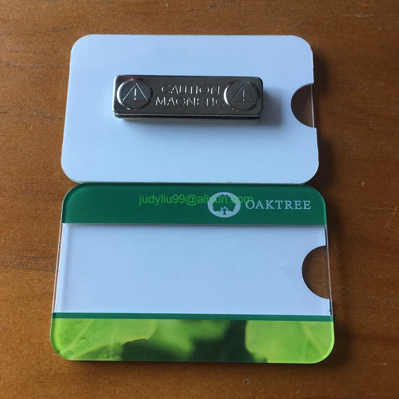 20 шт. индивидуальные многоразовые Именные Бирки акриловые пластиковые именные