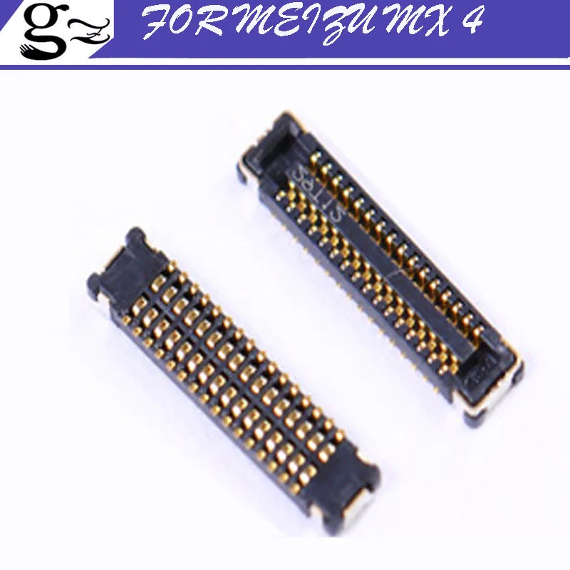 2 шт., разъем FPC для Meizu MX4 MX 4, ЖК-дисплей, материнская плата