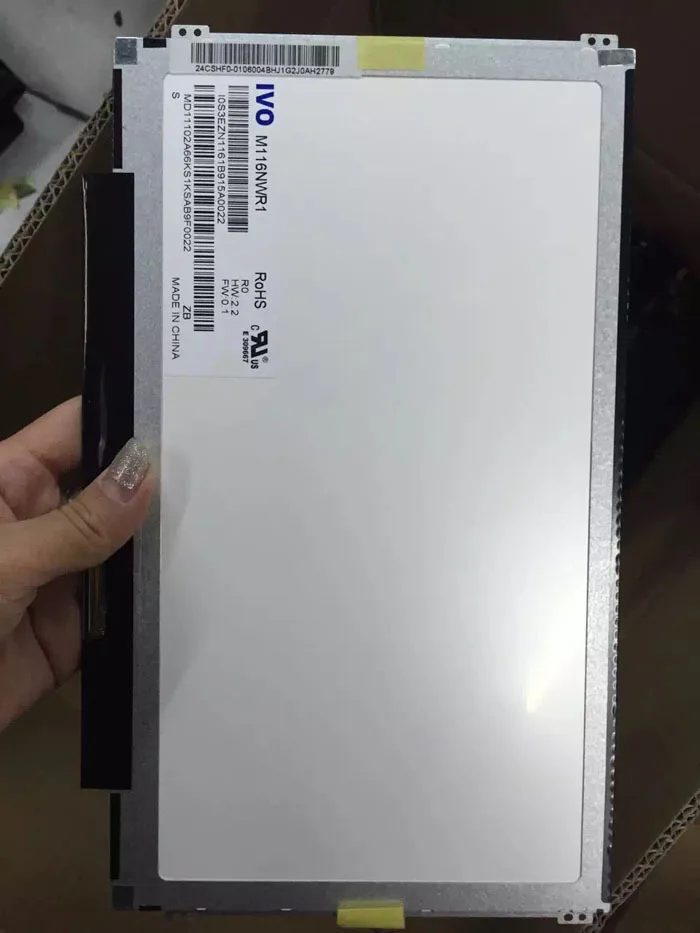 B116XW03 V.0 M116NWR1 LTN116AT04 T02 для ASUS 11 6 &quotVivoBook X202E Q200E S200 S200E ЖК дисплей Экран дисплея