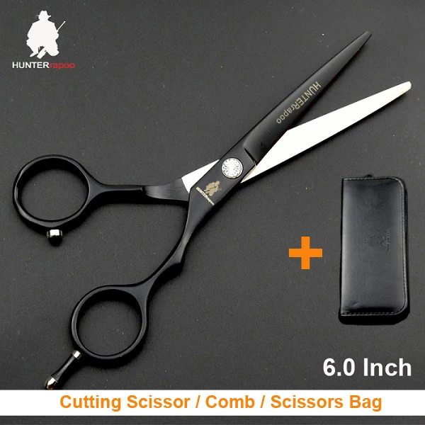 6 inch with bag 30% скидка HT9122 Парикмахерские ножницы 5,5 дюймов 6 дюймов Профессиональный салон красоты ножницы для стрижки волос Парикмахерские машинки для стрижки волос - Цвет: 6 inch with bag