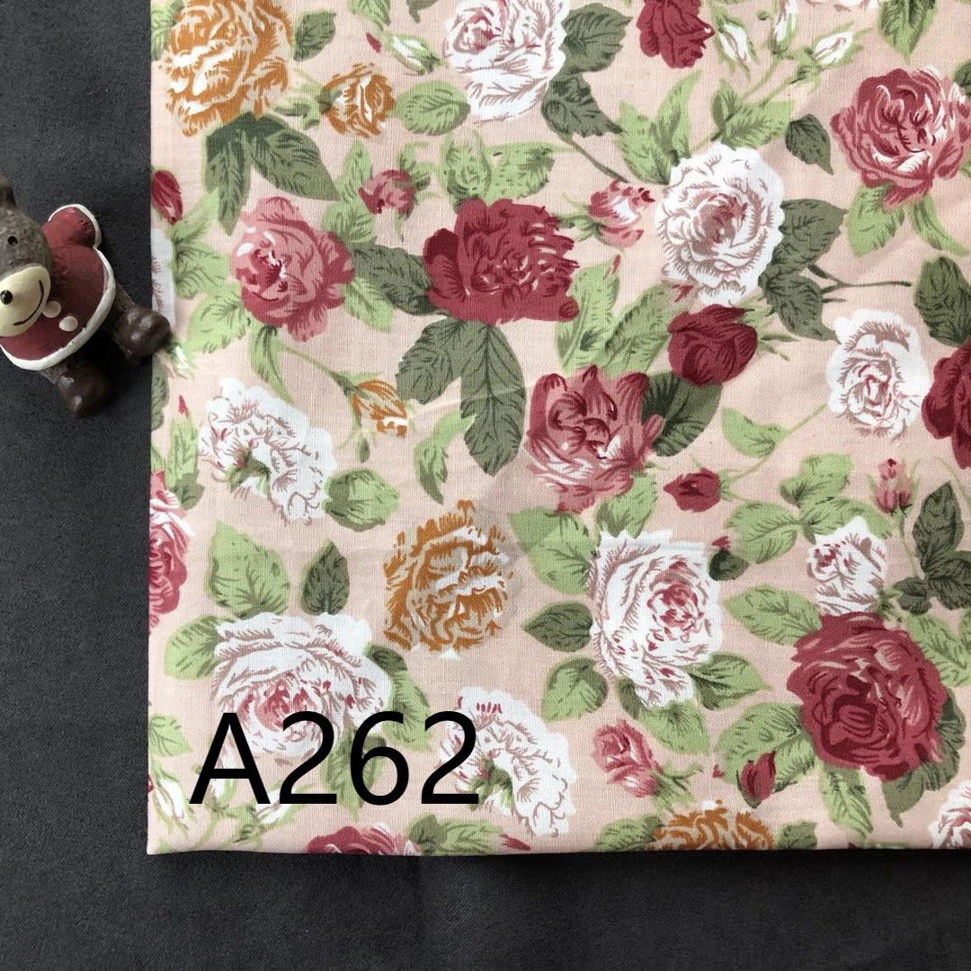 BB032 50*145 см цветочный из хлопчатобумажной ткани счетчики для детей infantiles платья подушки одеяло постельные принадлежности Простыня швейная ткань материал D30 - Цвет: BB032