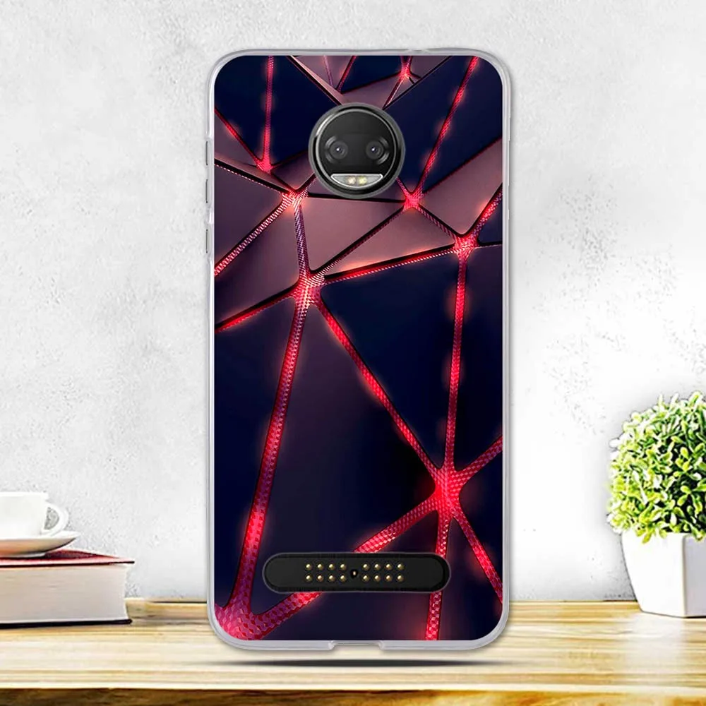 Чехол для Motorola Moto Z2 Force мягкий силиконовый чехол Z 2 5 дюйма бампер|funda silicon|case for
