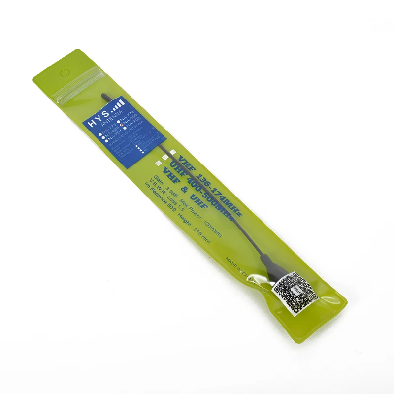 HYS Dual Band 144/430 мГц UHF/УКВ BNC антенны для K100 TK200 IC-V8 IC-V80 IC-V82 HT440 HT90 maxon HR CP500 | Мобильные