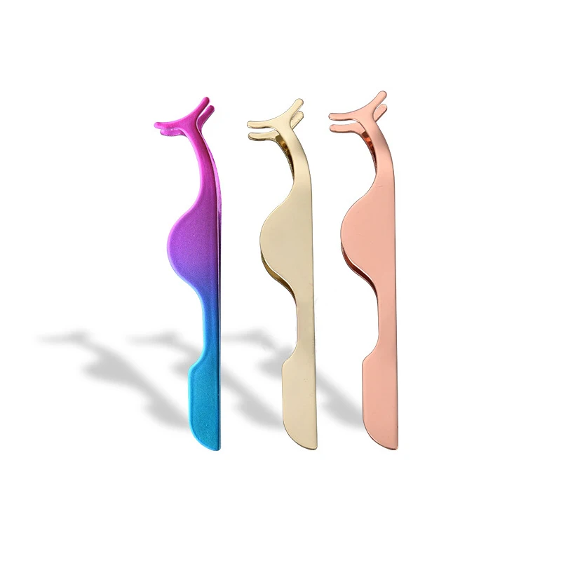 1 шт. Pro Нержавеющая сталь щипцы для завивки ресниц насадка аппликатор Пинцет