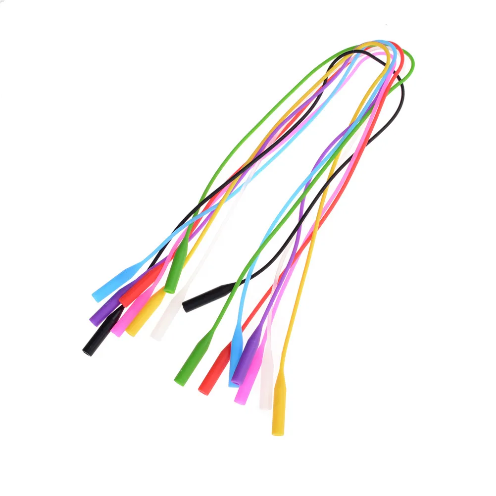 1 шт. силиконовые противоскользящие солнцезащитные очки шнуры цепочка для очков