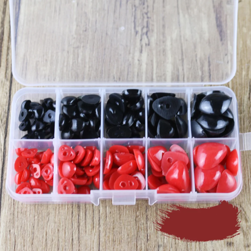 150 шт. кукольный нос треугольные поделки пластиковые прочные глаза для детей