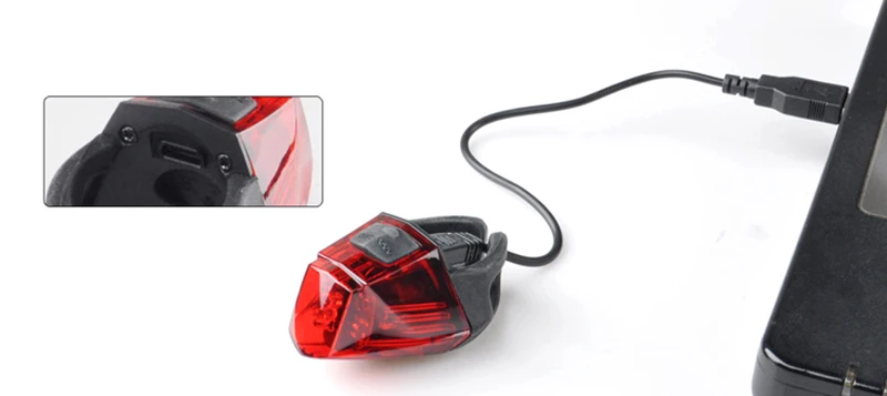 Велосипедный задний светильник USB заряжаемый светодиодный фонарь MTB дорожный велосипедный Подседельный штырь велосипедный задний светильник Предупреждение ющий велосипедный задний светильник LT0102