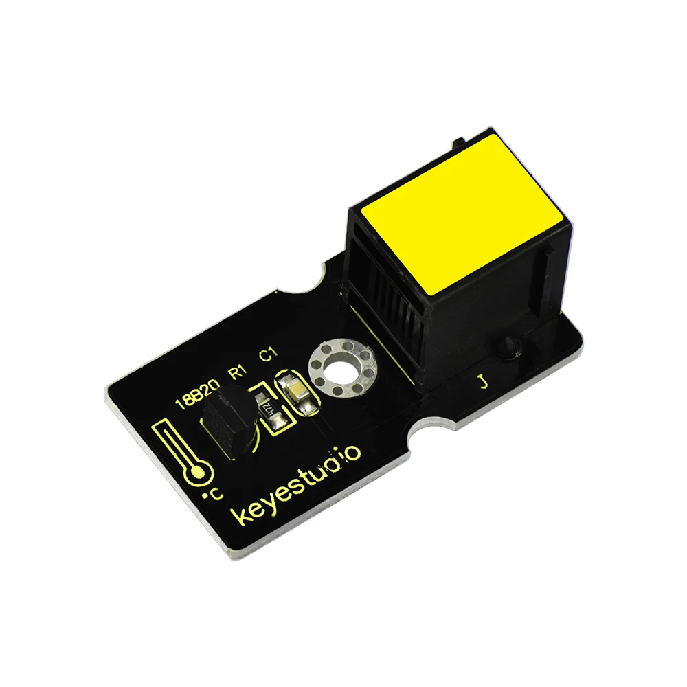 Новинка! Keyestudio EASY Plug DS18B20 датчик температуры для Arduino STEAM | Электронные компоненты