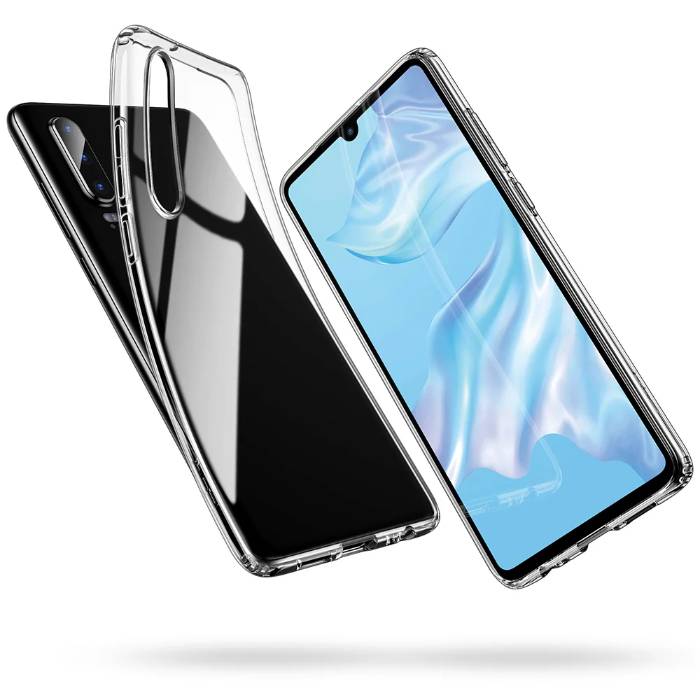 ESR чехол для huawei P30 P30 Pro Мягкий ТПУ противоударный чехол ультра тонкий роскошный Прозрачный бампер чехол для huawei P30 P30 Pro Чехол