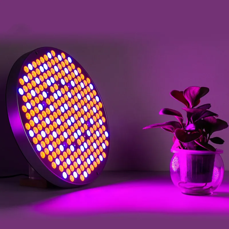 50 Вт круглый светодиодный УФ ИК лампа Fito AC85 ~ 265 В светящийся 174 красный и 68 синих