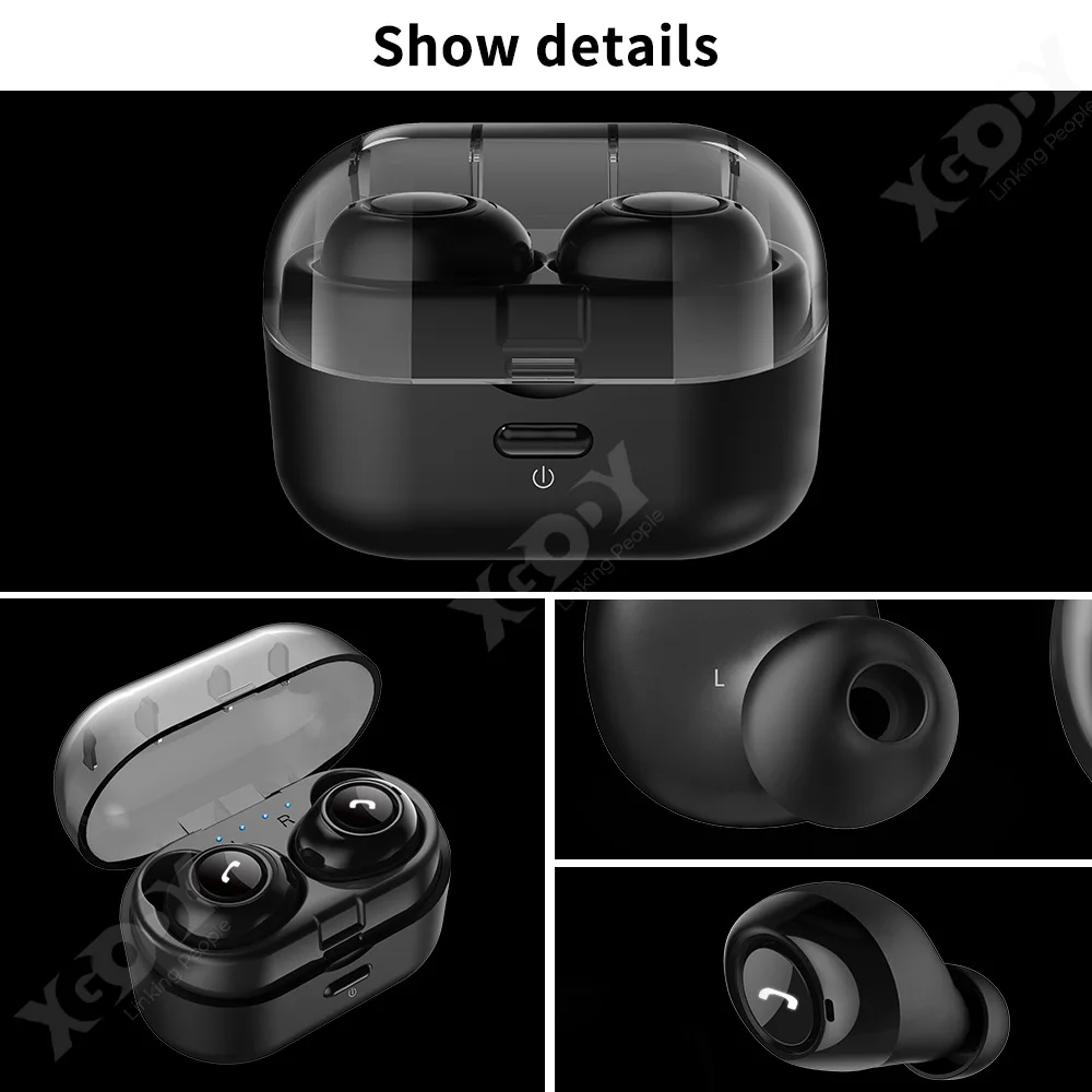 XGODY CP7 TWS Mini True беспроводной Heaphones шумоподавление Bluetooth 5 0 наушники с двойной