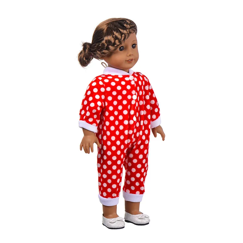 Лучший подарок для детей красный ручной работы 18 Дюймов American Girl Кукла одежда (без